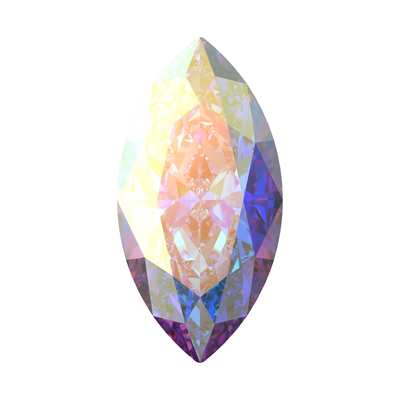 4210 8 x 4 mm Crystal AB F - 360 pcs