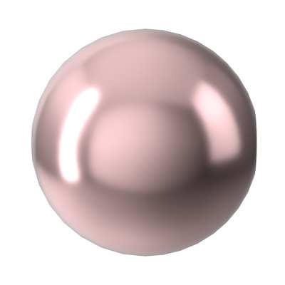5818 3 mm Crystal Vintage Rose Pearl - 1000 pcs