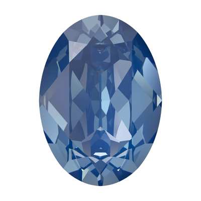 4120 14 x 10 mm Crystal Blue Muse Lux - 144 pcs