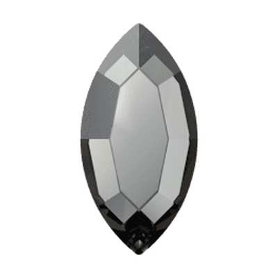 2200 8 x 4 mm Crystal Urban Grey M HF - 360 pcs