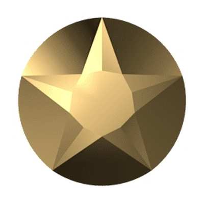 2100 ss 48 Crystal Aurum A HF - 96 pcs