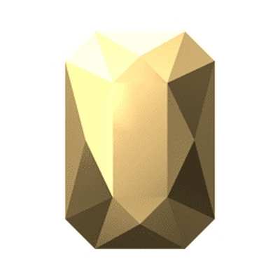 2602 8 x 5,5 mm Crystal Aurum M HF - 144 pcs