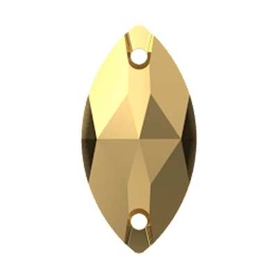 3223 18 x 9 mm Crystal Aurum F - 36 pcs