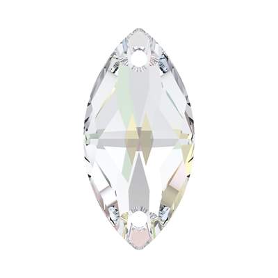 3223 12 x 6 mm Crystal AB F - 48 pcs