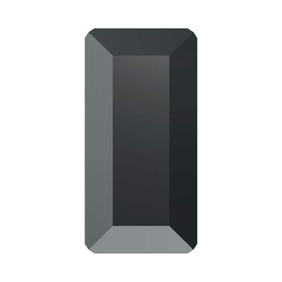 2510 5 x 2,5 mm Jet Hematite M HF - 720 pcs
