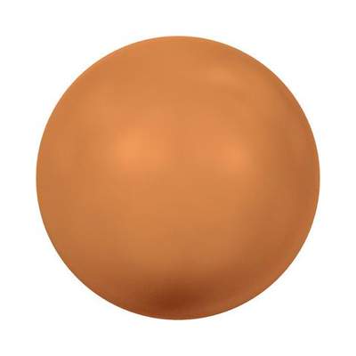 5817 6 mm Crystal Copper Pearl - 250 pcs