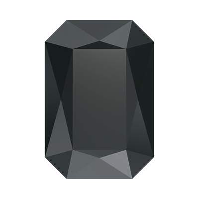 4627 37 x 25,5 mm Jet Hematite - 12 pcs