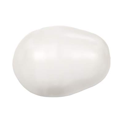 5821 11 x 8 mm Crystal White Pearl - 250 pcs