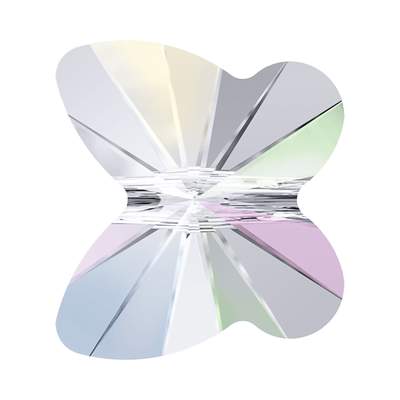 5754 6 mm Crystal AB - 360 pcs