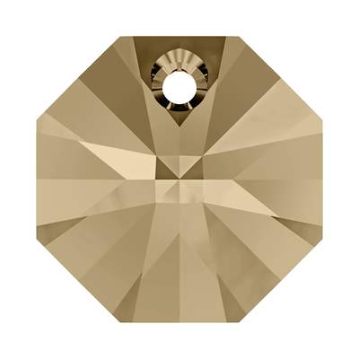 6401 8 mm Crystal Golden Shadow - 288 pcs