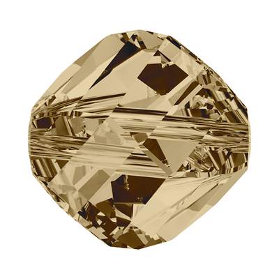5020 6 mm Crystal Golden Shadow - 360 pcs