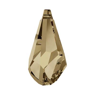 6015 17 mm Crystal Golden Shadow - 72 pcs