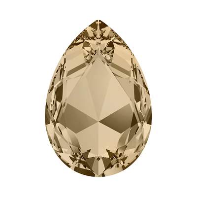 4327 30 x 20 mm Crystal Golden Shadow F - 24 pcs