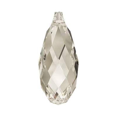 6010 17 x 8,5 mm Crystal Silver Shade - 36 pcs