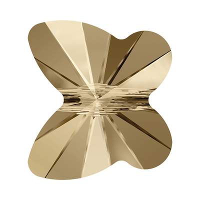 5754 6 mm Crystal Golden Shadow - 360 pcs