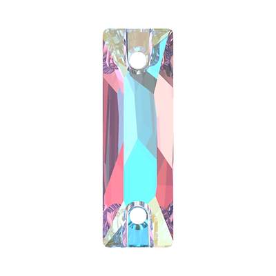 3255 18 x 6 mm Crystal AB F - 96 pcs