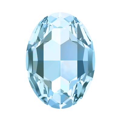 4127 30 x 22 mm Aquamarine F - 24 pcs