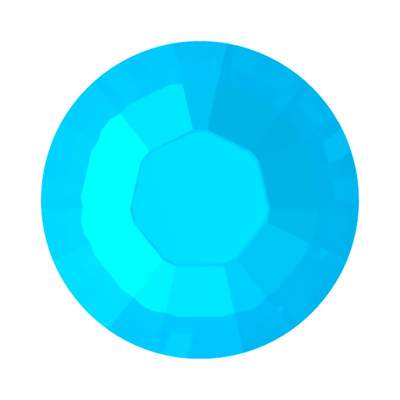 2028 ss 6 Caribbean Blue Opal M HF - 1440 pcs