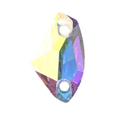 3256 14 x 8,5 mm Crystal AB F - 96 pcs