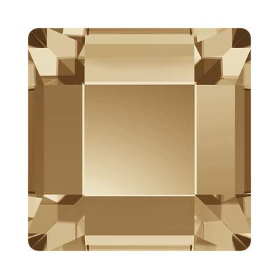 2400 8 mm Crystal Golden Shadow F - 216 pcs