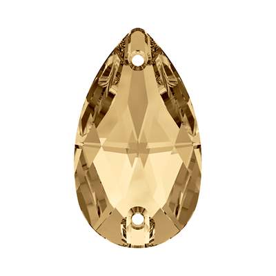 3230 12 x 7 mm Crystal Golden Shadow F - 96 pcs