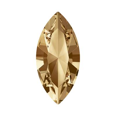 4228 8 x 4 mm Crystal Golden Shadow F - 360 pcs
